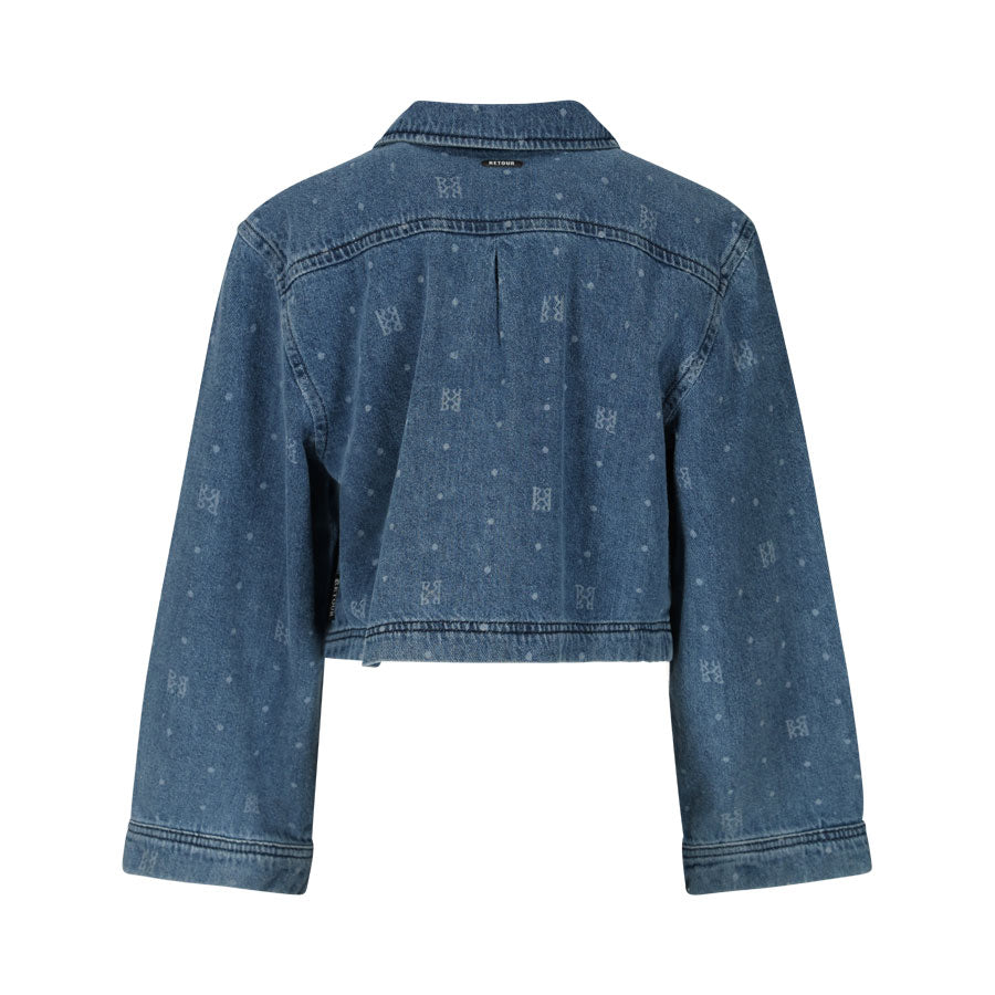 Giubbino di jeans da ragazza Retour jeans