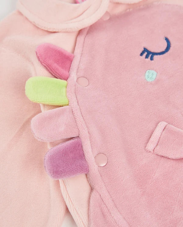 Completo in maglia per neonato con maglietta con dinosauro tuc tuc