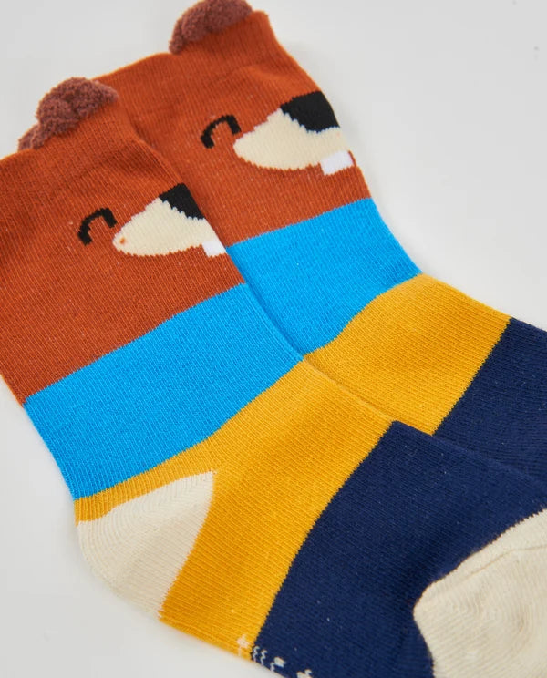 Set di calzini da bambino con stampe divertenti e colori vivaci tuc tuc