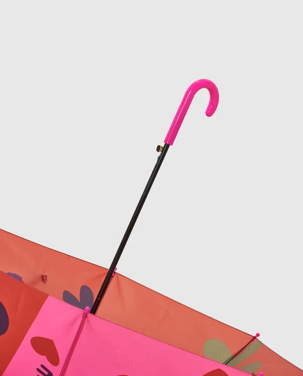 Ombrello per bambina con stampa a coccinella e colori vivaci tuc tuc
