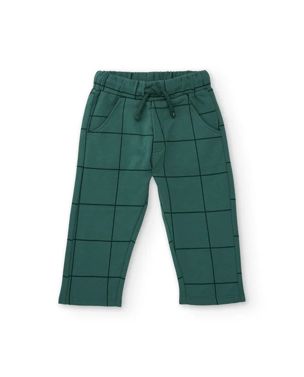 Completo da bambino in felpa con felpa con animali della savana e pantaloni tuc tuc