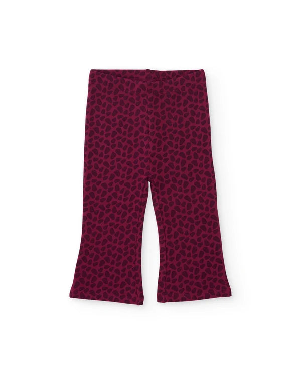 Completo da bambina in felpa con felpa con giraffa e pantaloni coordinati tuc tuc