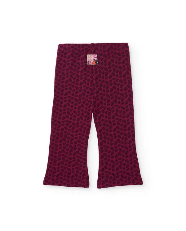 Completo da bambina in felpa con felpa con giraffa e pantaloni coordinati tuc tuc