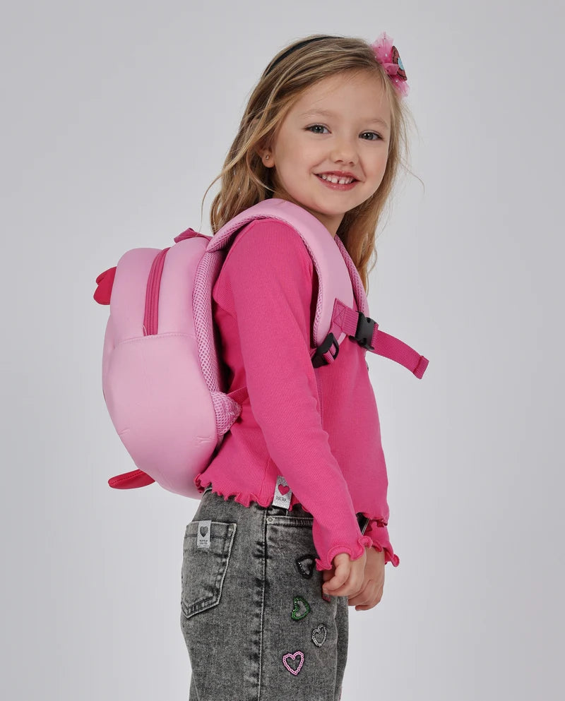 Zaino per bambina con design divertente e schienale imbottito tuc tuc