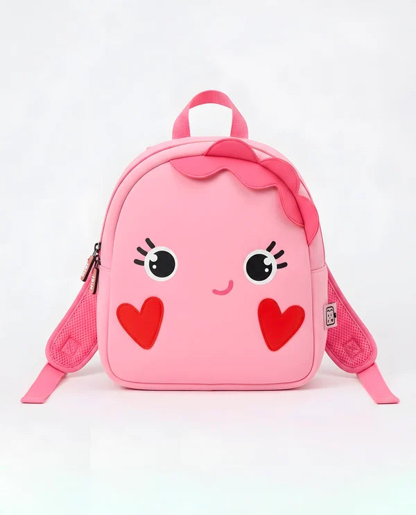 Zaino per bambina con design divertente e schienale imbottito tuc tuc