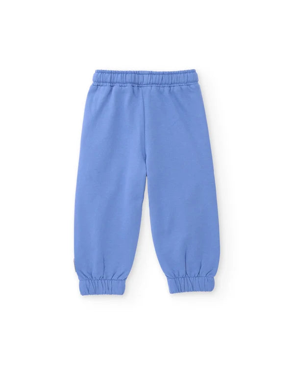 Completo da bambino in felpa con felpa con cappuccio e orecchie e pantaloni tuc tuc