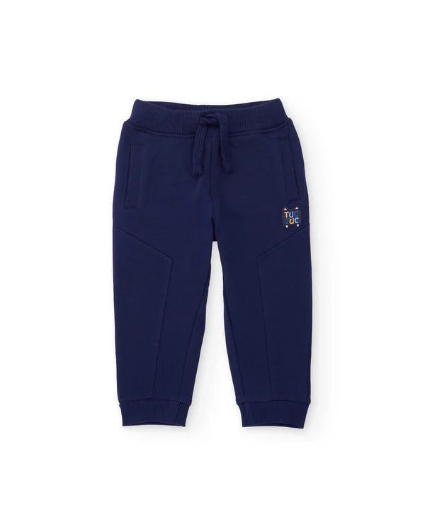 Completo da bambino in felpa con felpa con design di tigri e pantaloni abbinati tuc tuc
