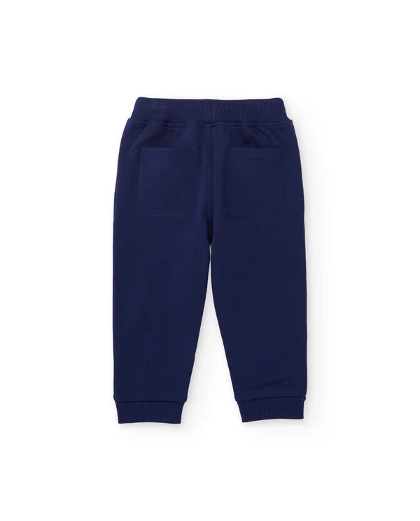 Completo da bambino in felpa con felpa con design di tigri e pantaloni abbinati tuc tuc