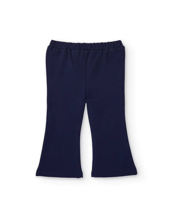 Completo da bambina in felpa con felpa dal design divertente e pantaloni coordinati tuc tuc
