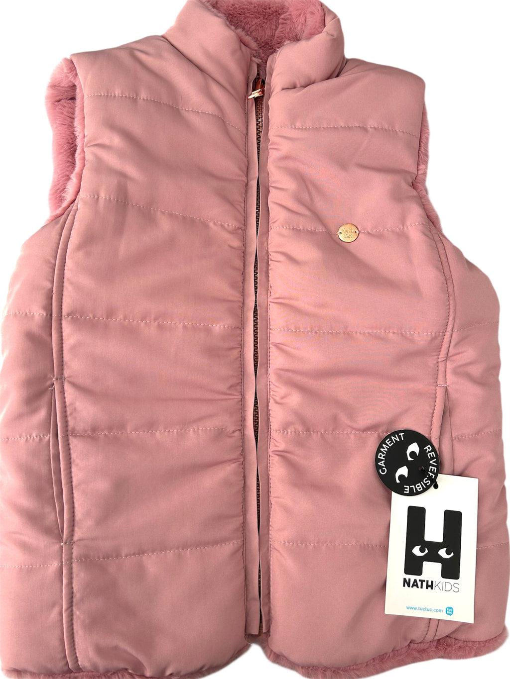 Smanicato /pelliccia ragazza Nath kids