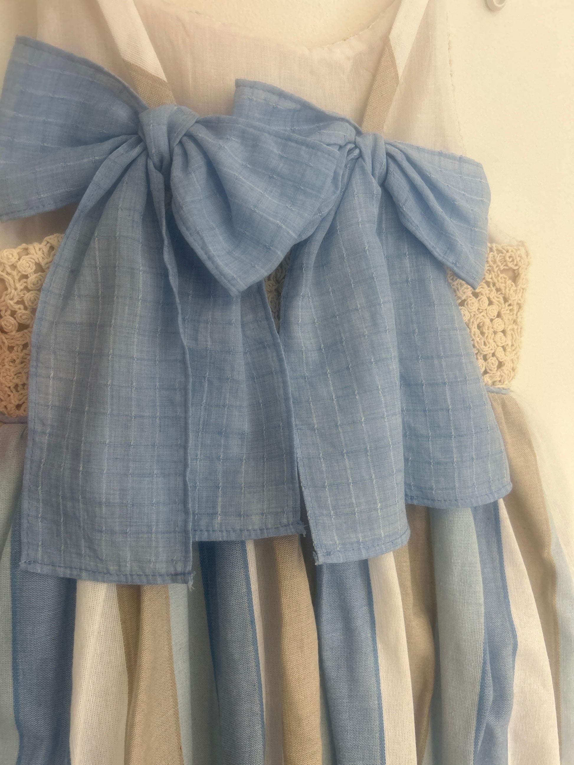 Abito yoedo con pizzo