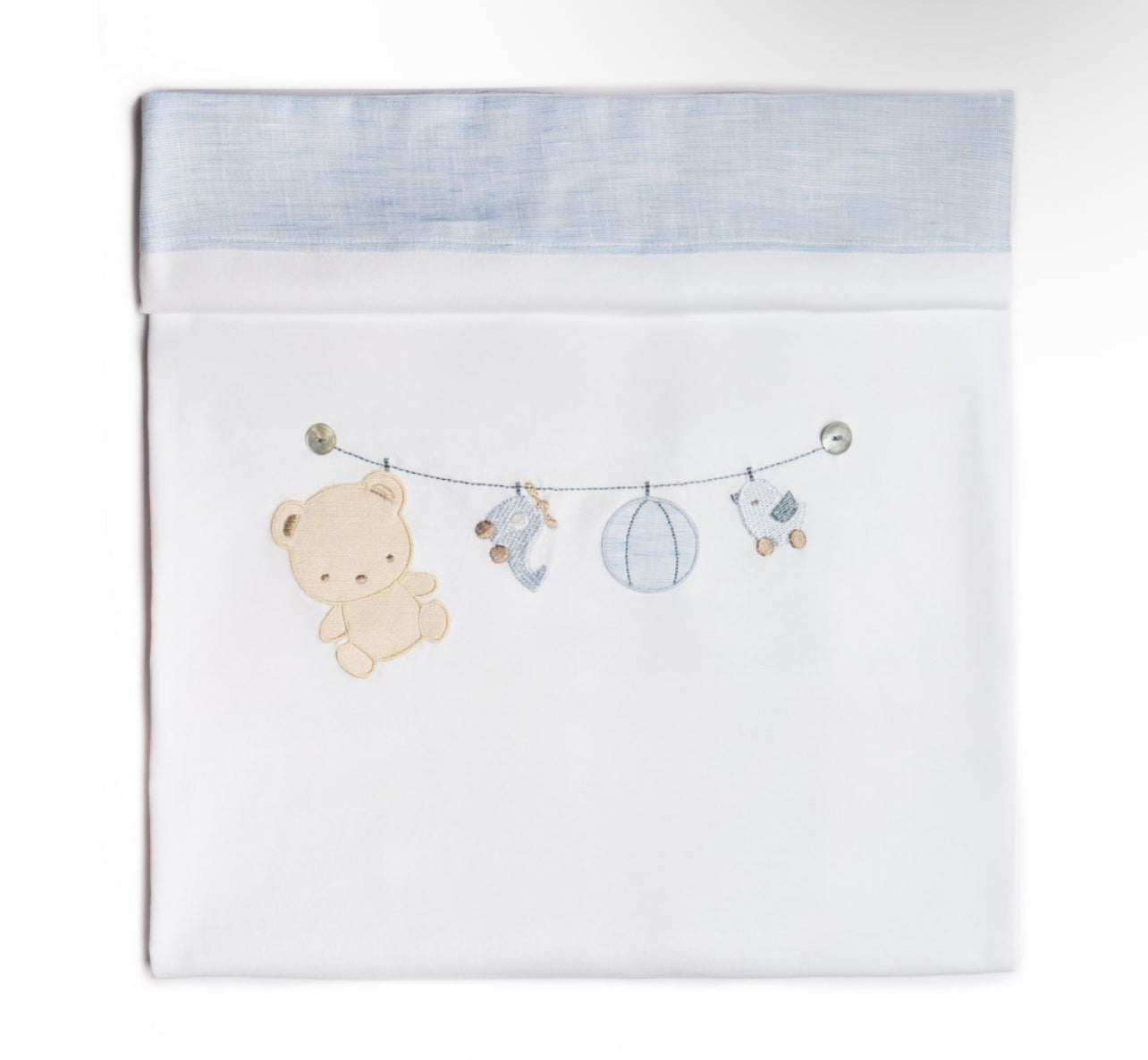 Set corredino bimbo orsetto azzurro