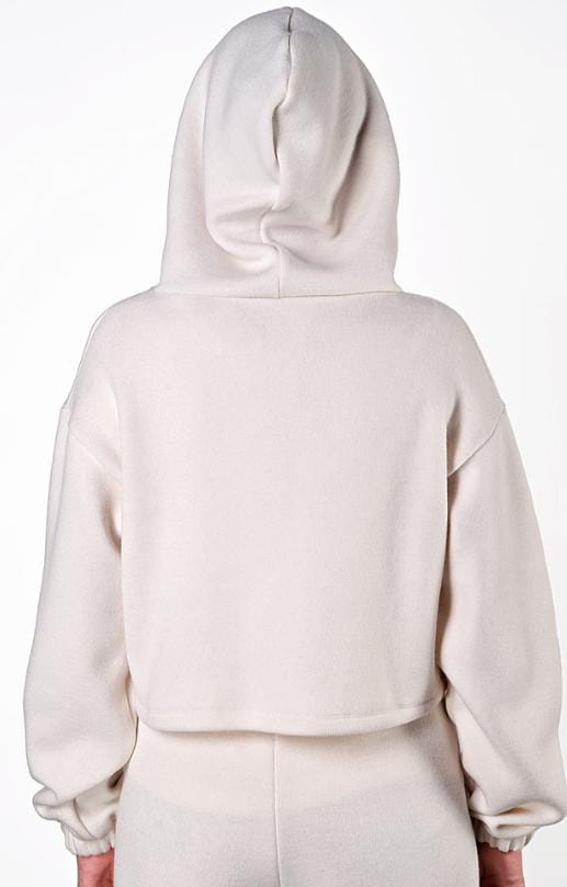 Felpa coordinata di pantalone in lanetta elegante