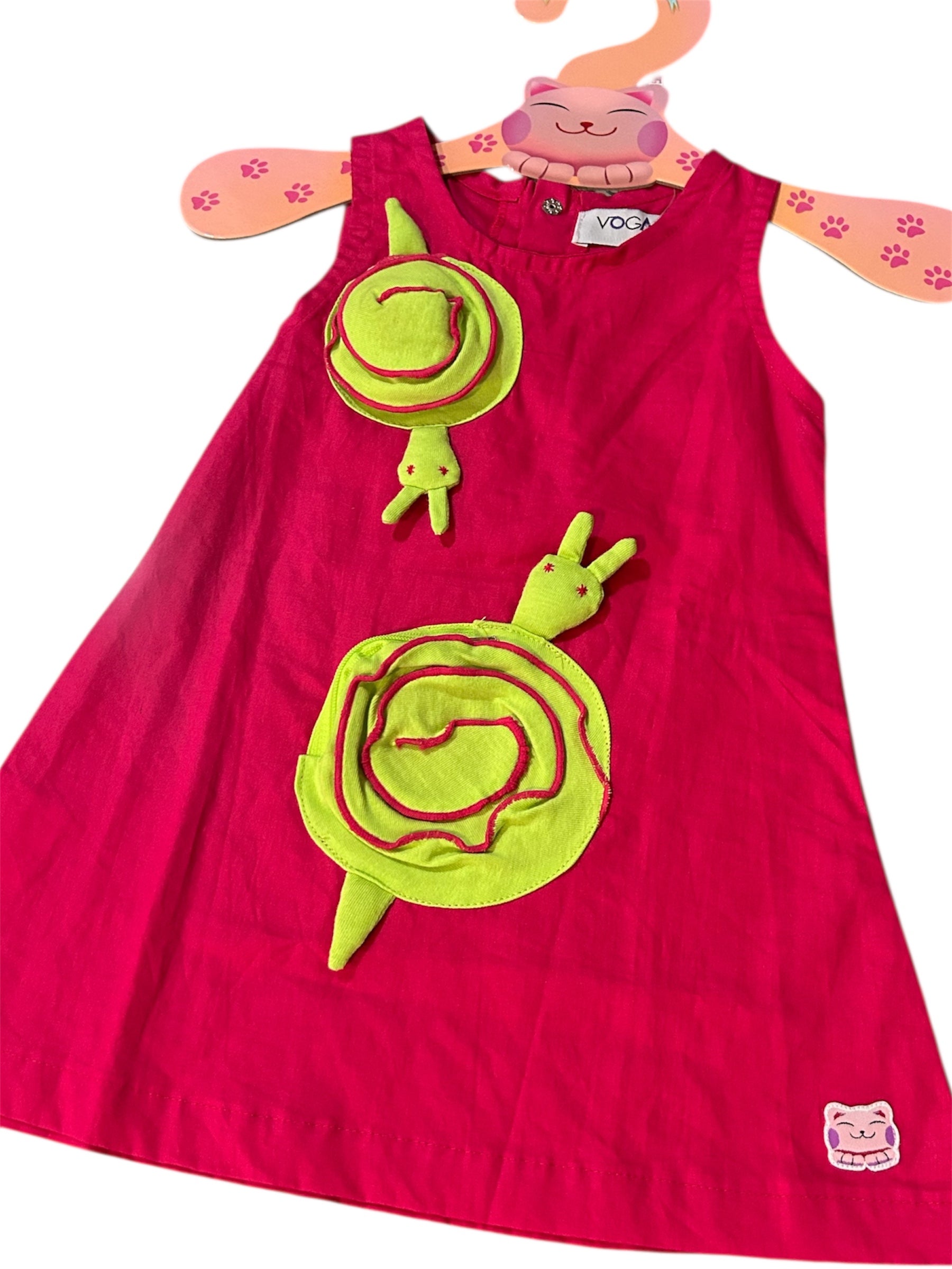 Abito lumache con zip borsetta