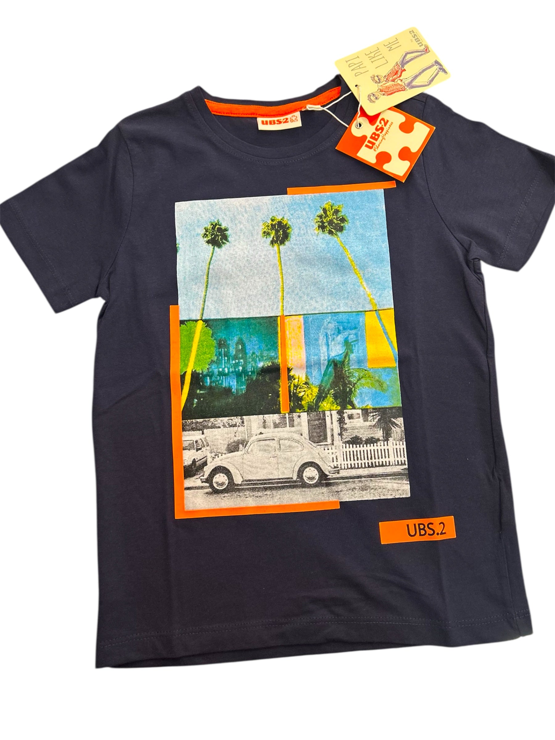 T shirt blu bimbo