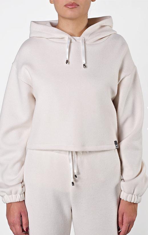 Felpa coordinata di pantalone in lanetta elegante