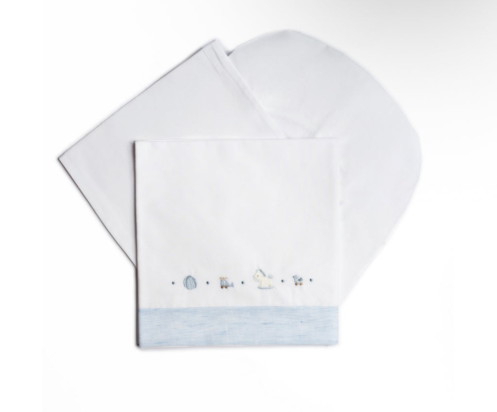 Set corredino bimbo orsetto azzurro