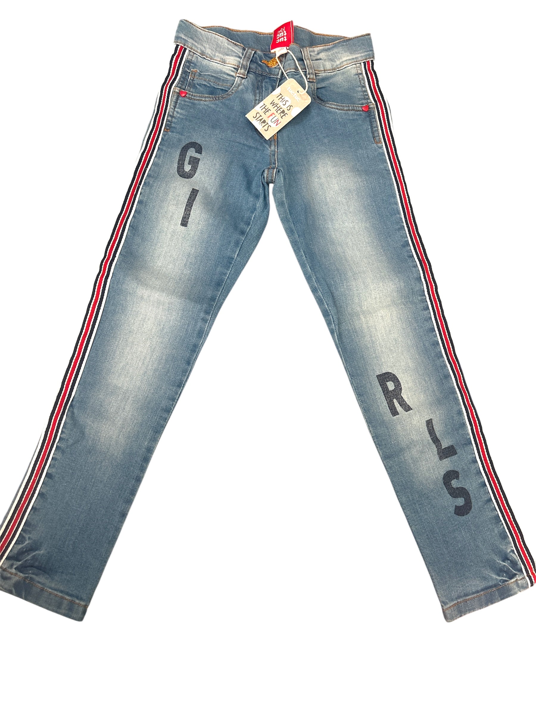 Jeans chiari bimba