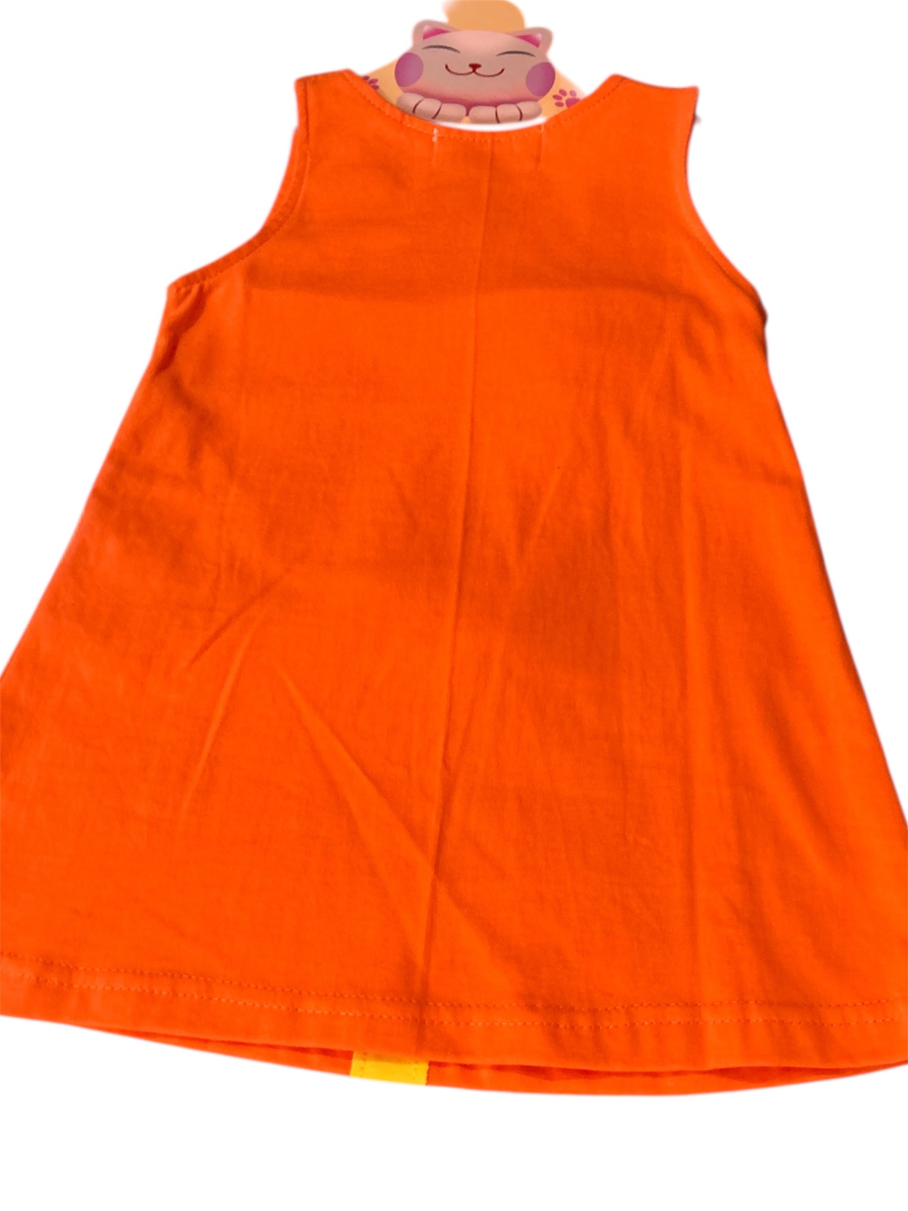 Vestitino tartarughe arancione