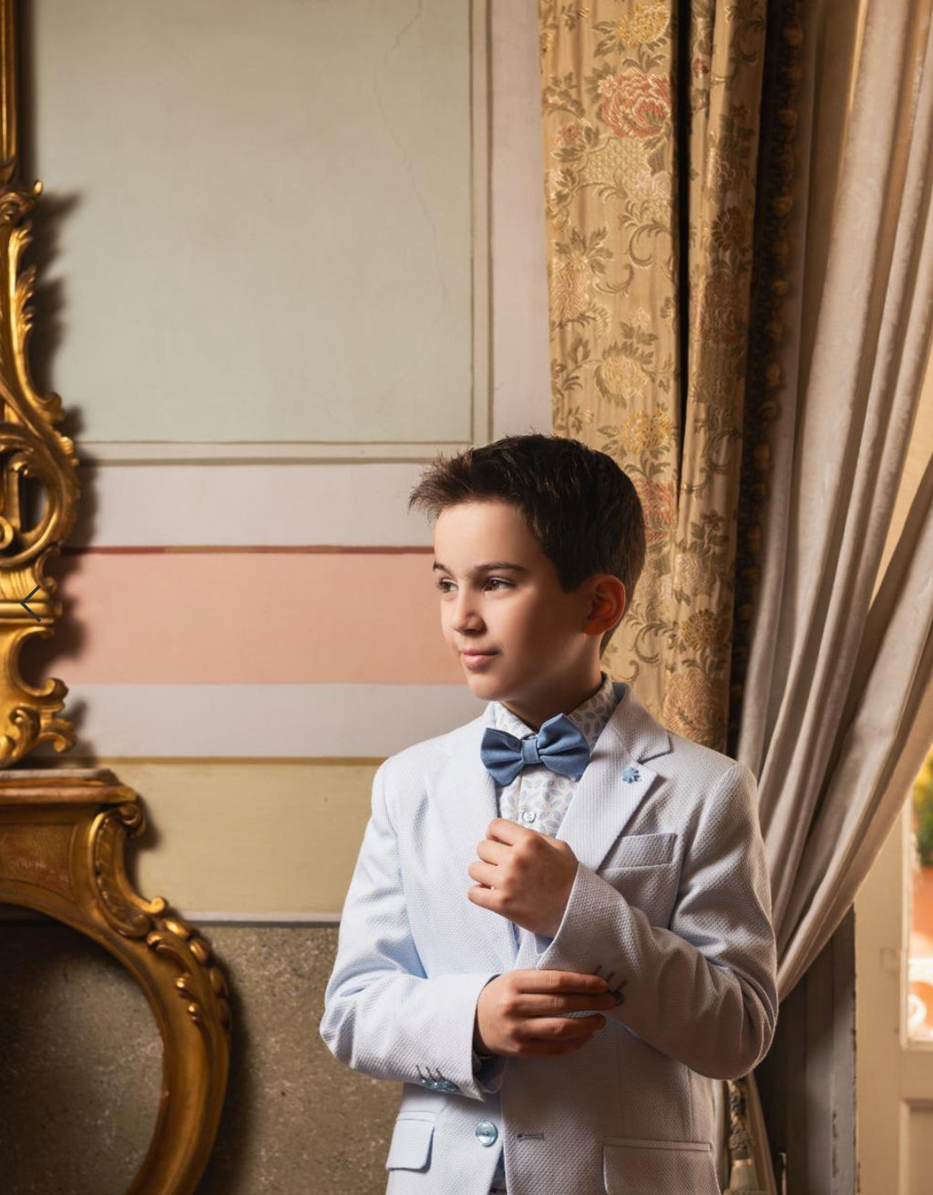 Completo cerimonia ragazzo azzurro Ferretti