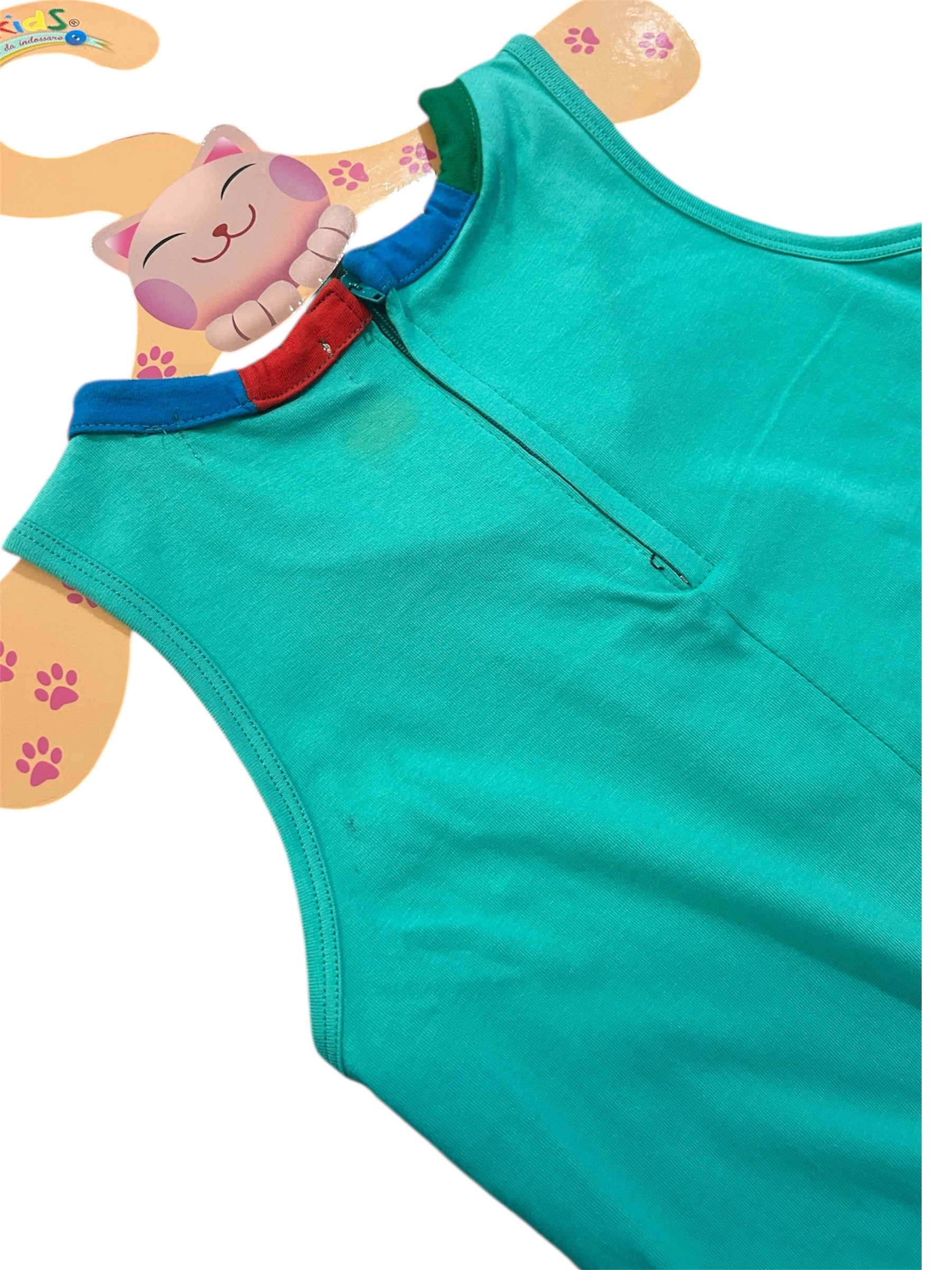 Abito cerchi multicolor