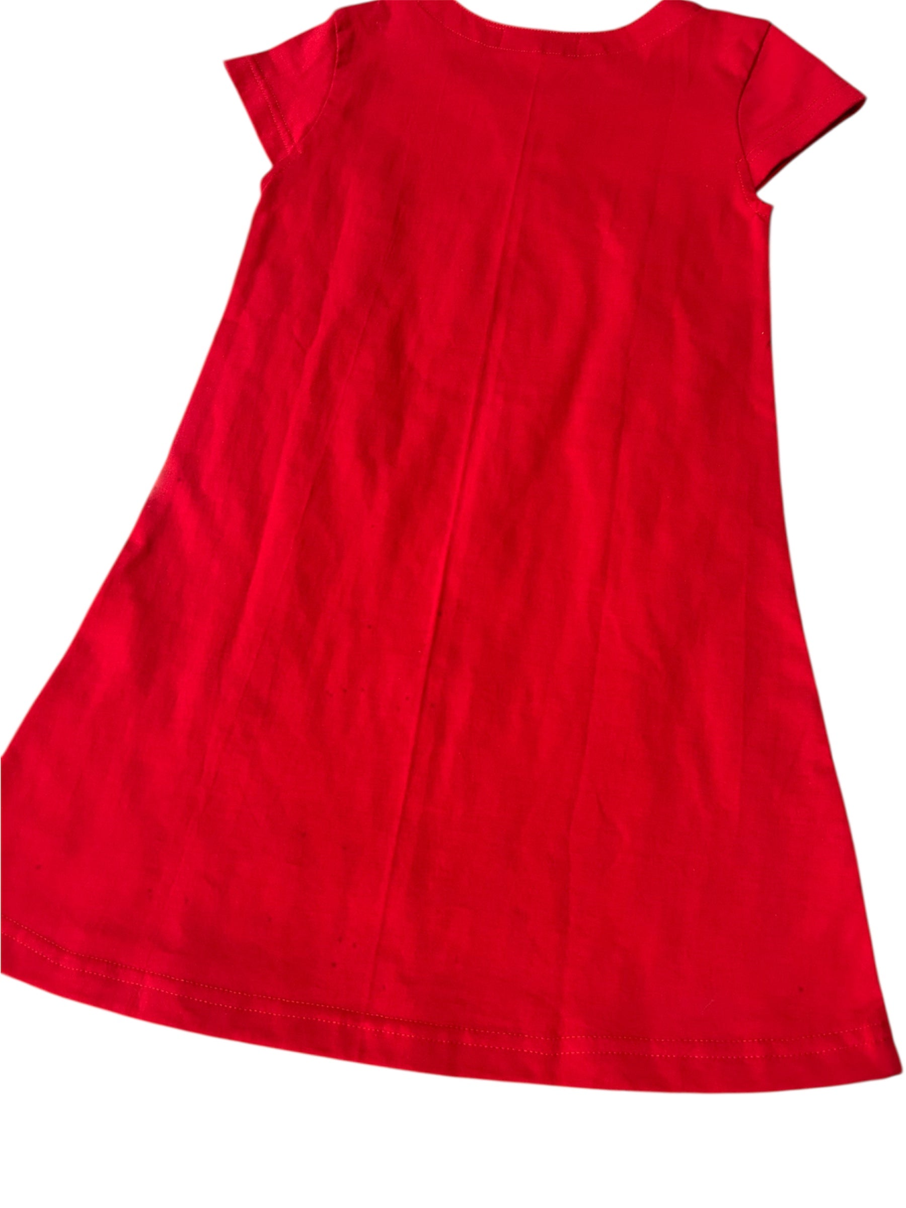 Vestitino cavalluccio marino bimba rosso