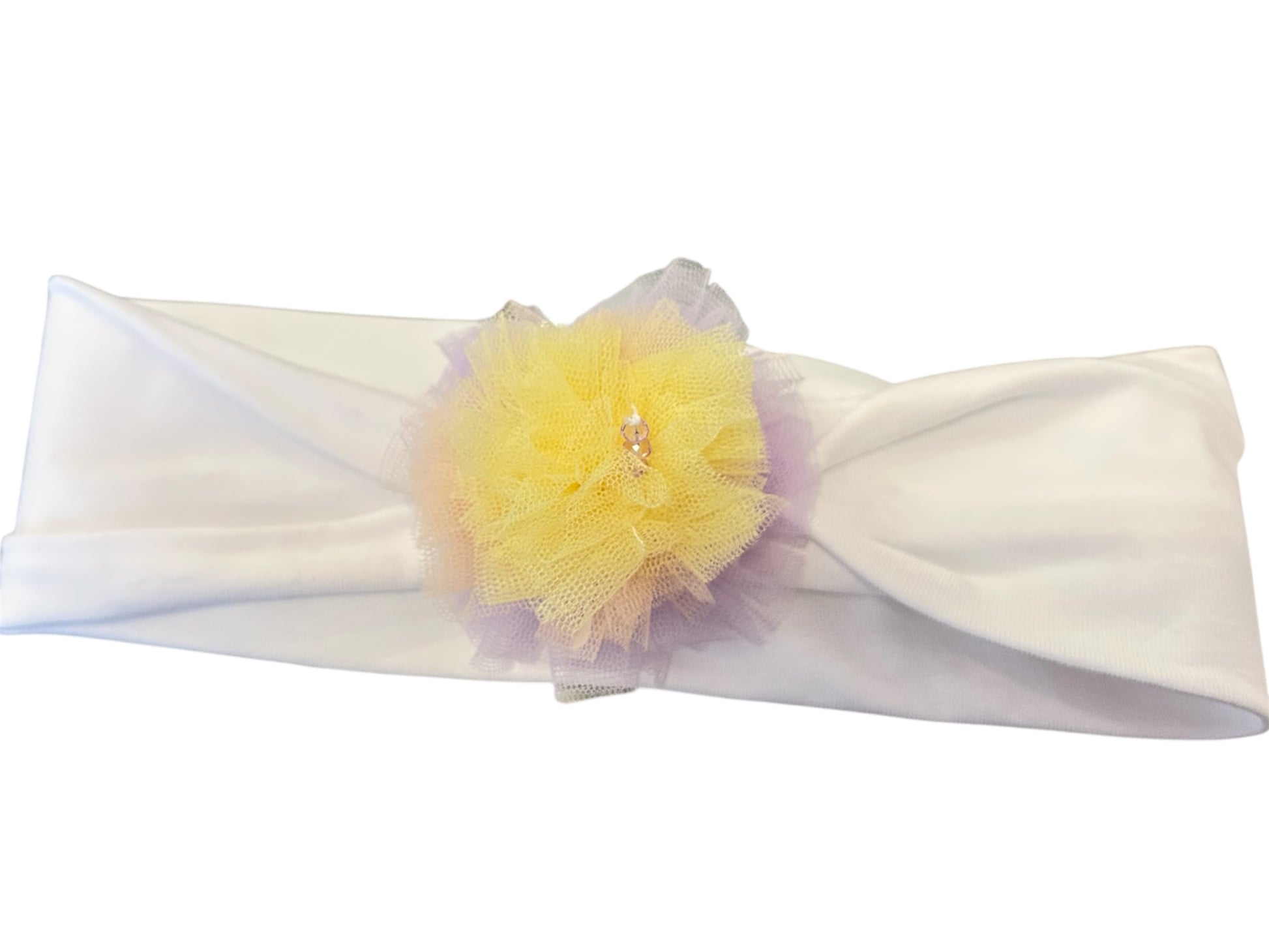 Abito+ fascia in tulle Lilla Barcellino