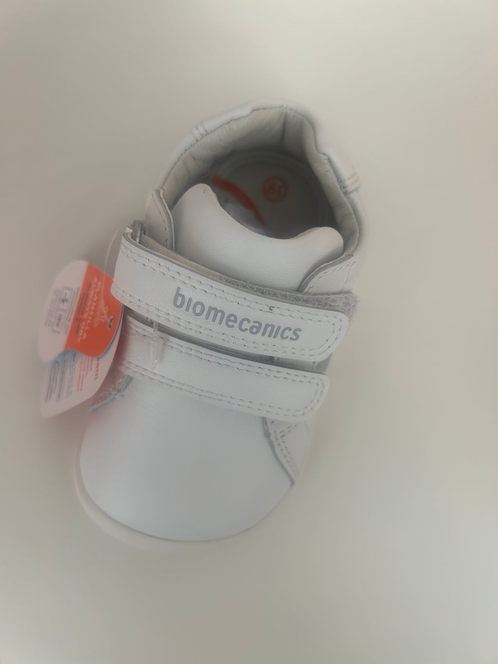 Sneakers bianca primi passi Biomecanics