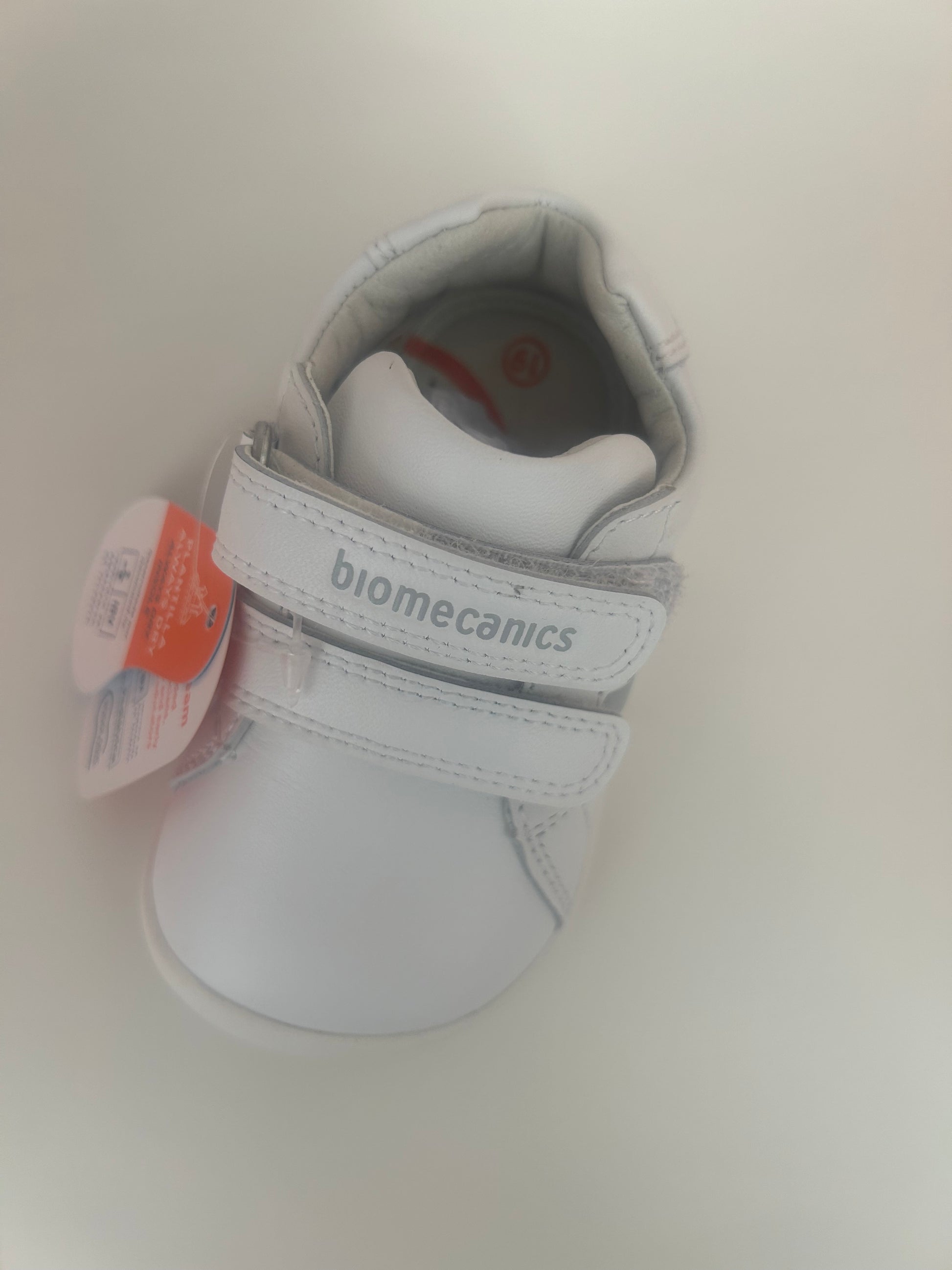Sneakers bianca primi passi Biomecanics