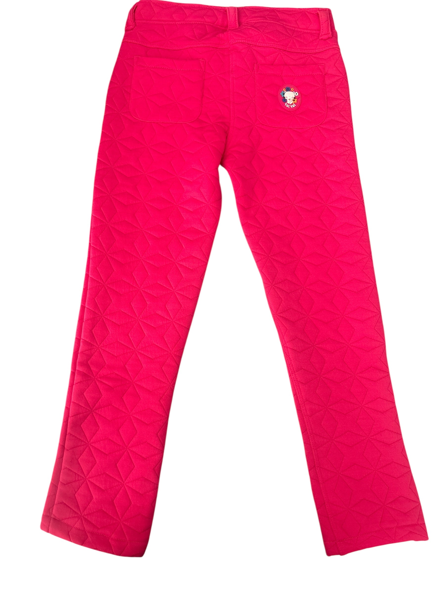 Pantaloni Fuxia trapuntati