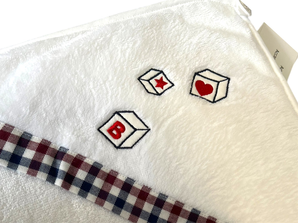 Accappatoio triangolo bimbo