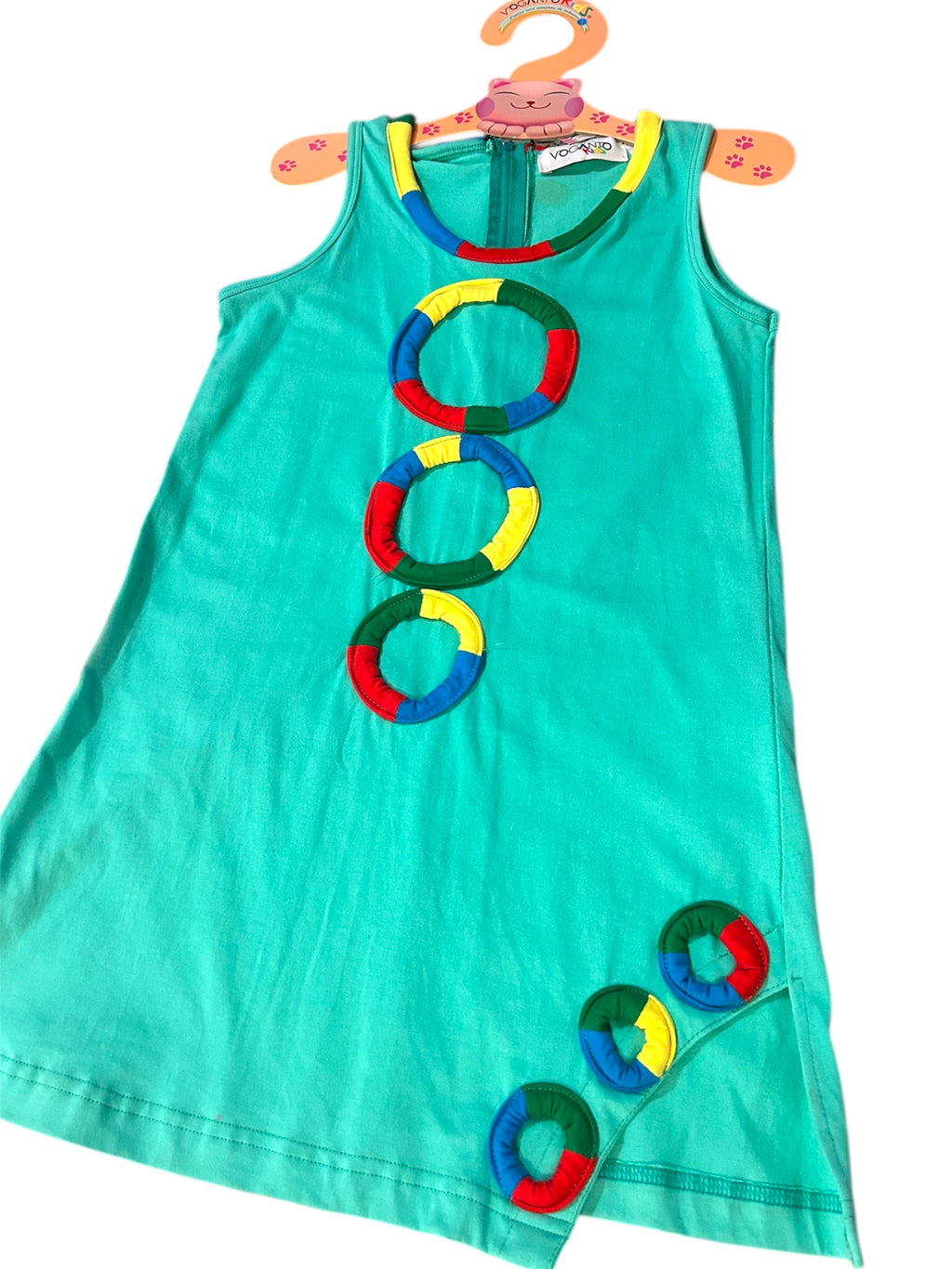 Abito cerchi multicolor