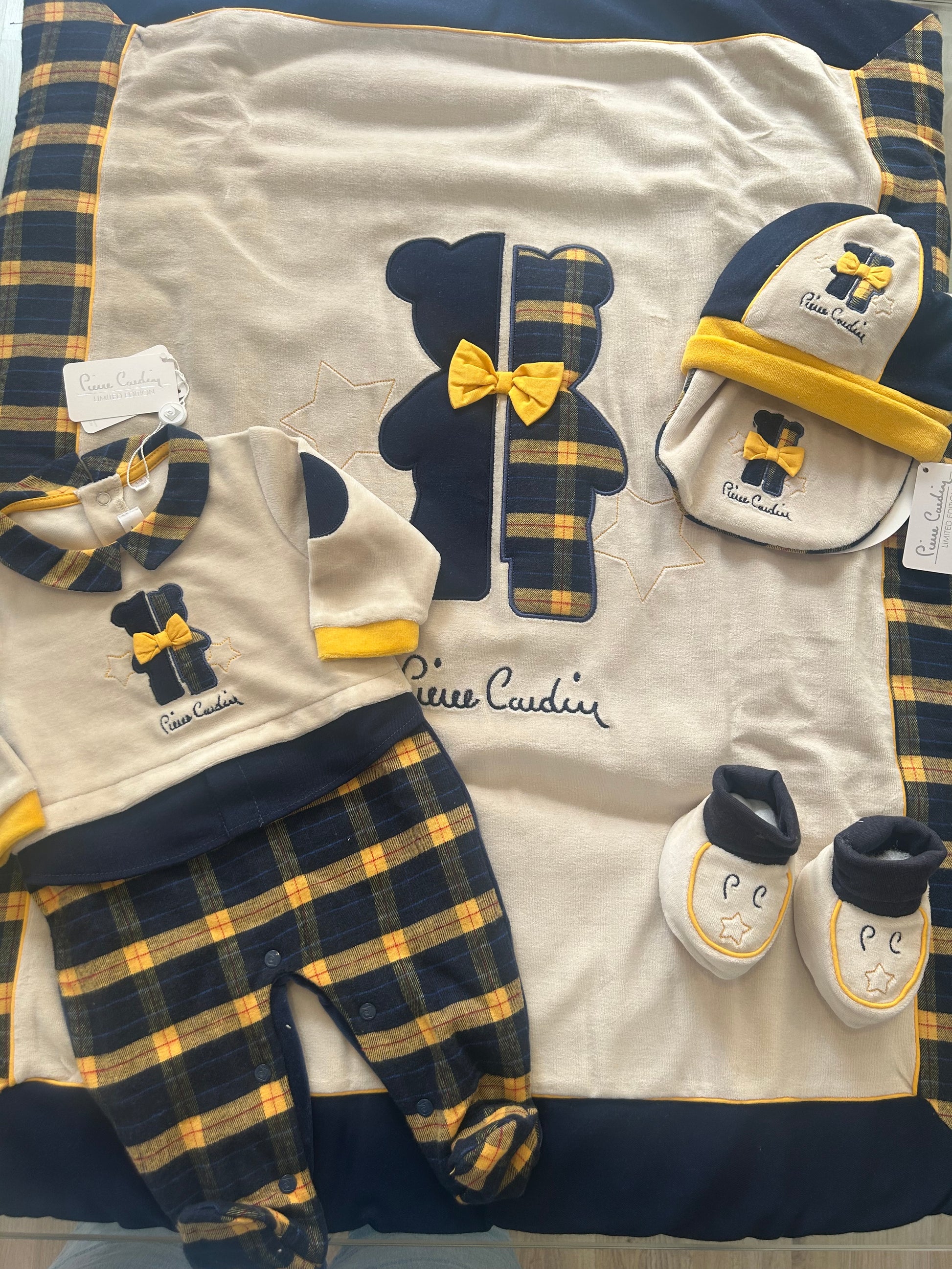 Set nascita bimbo orsetto