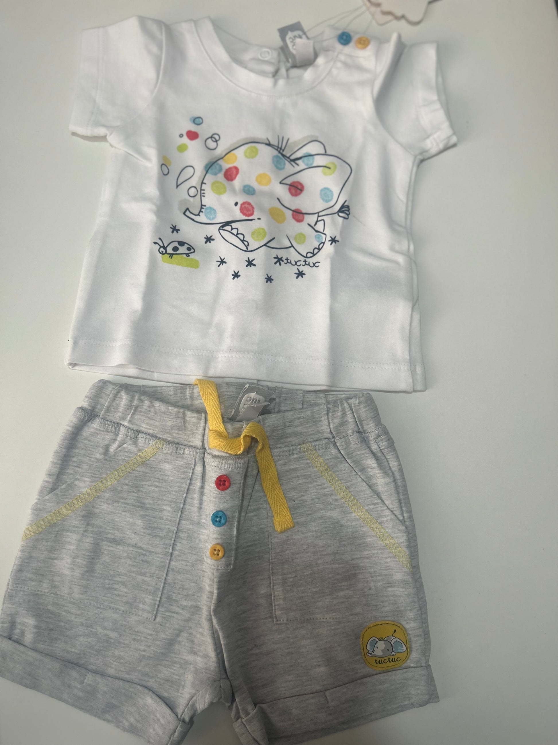 Completo new born tuc tuc