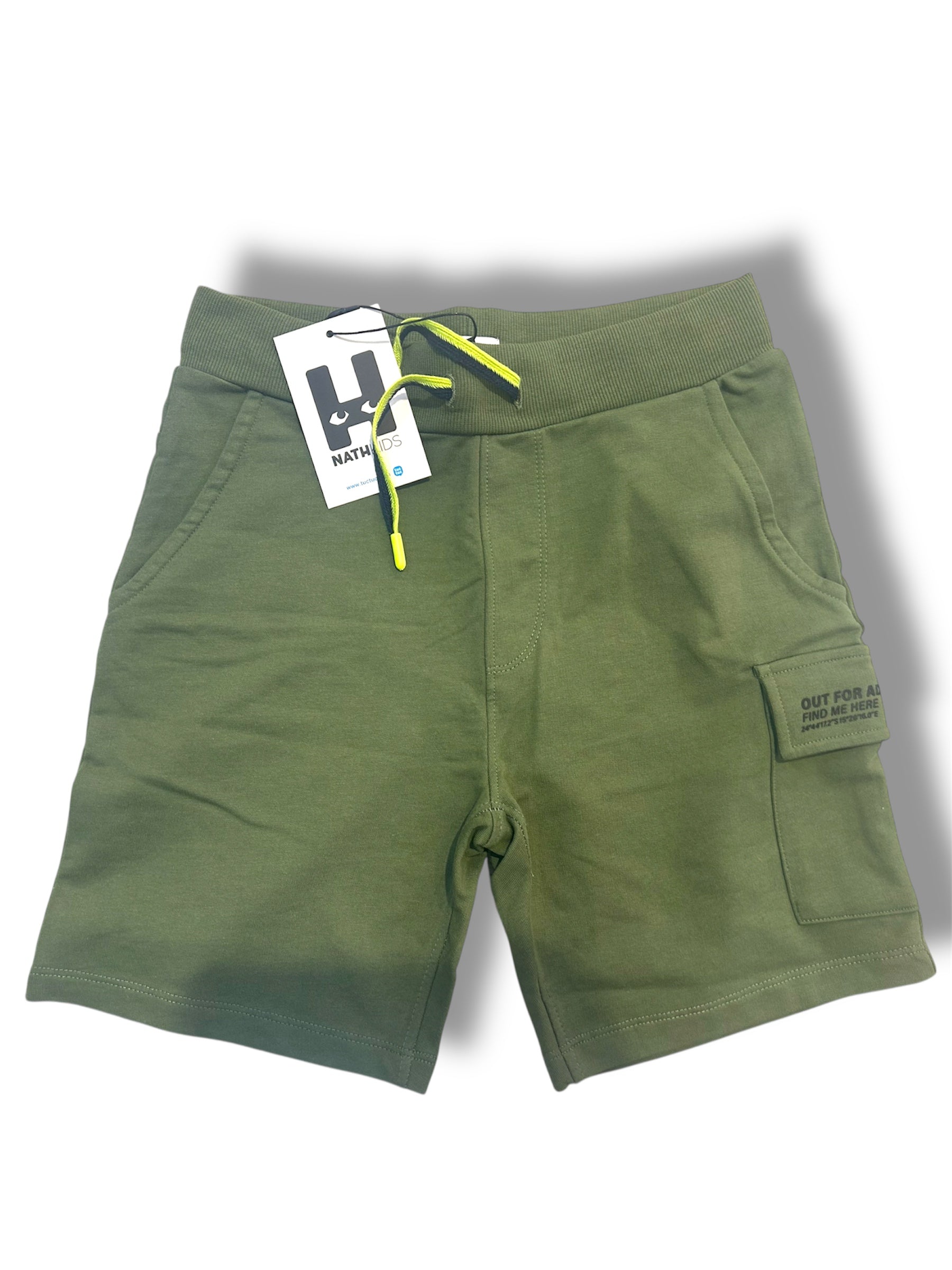 Bermuda in cotone, garzato ￼