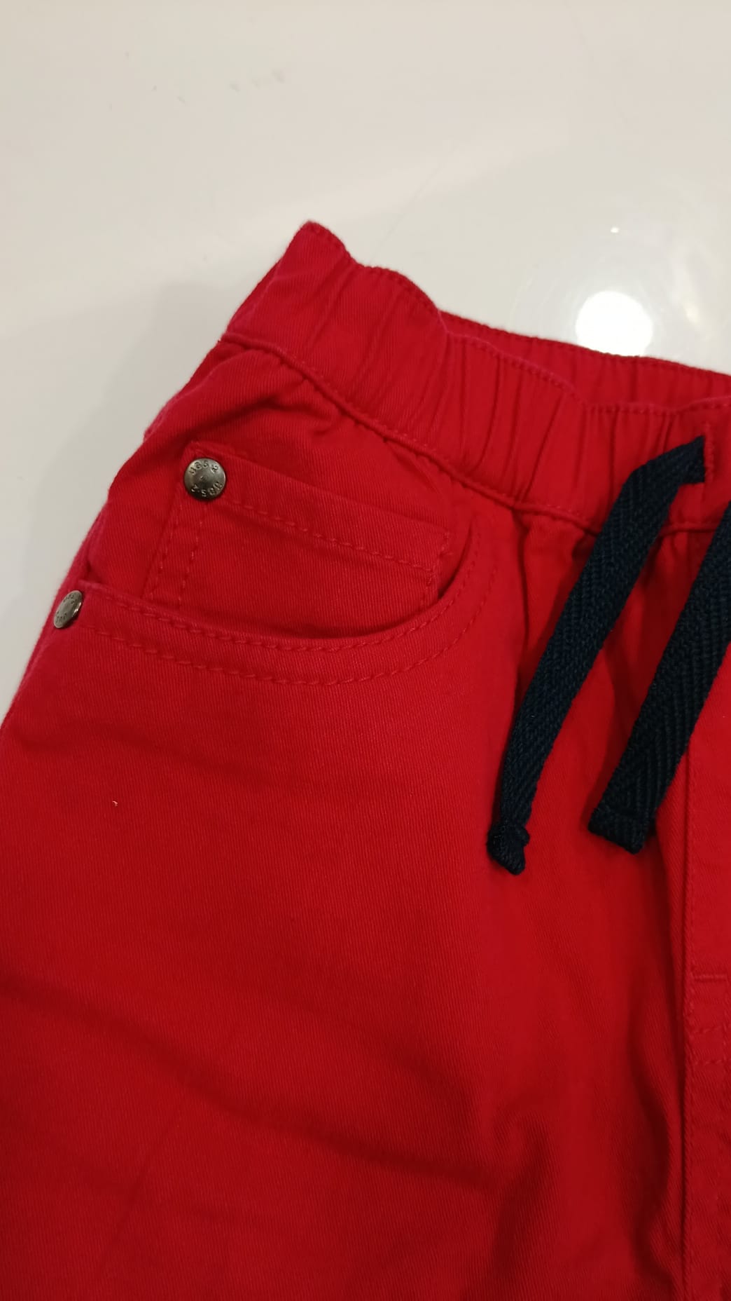 Pantaloncino bimbo rosso
