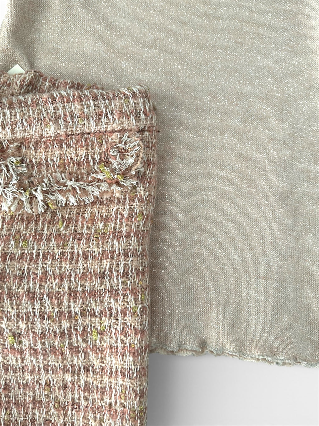 Completo in rosa bimba