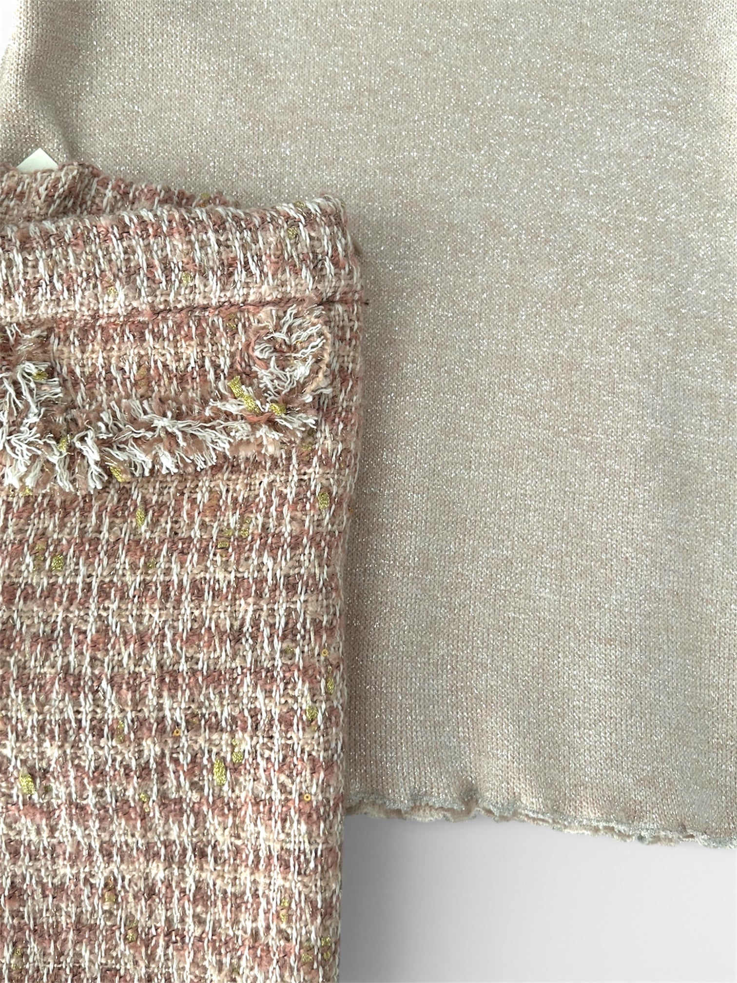 Completo in rosa bimba