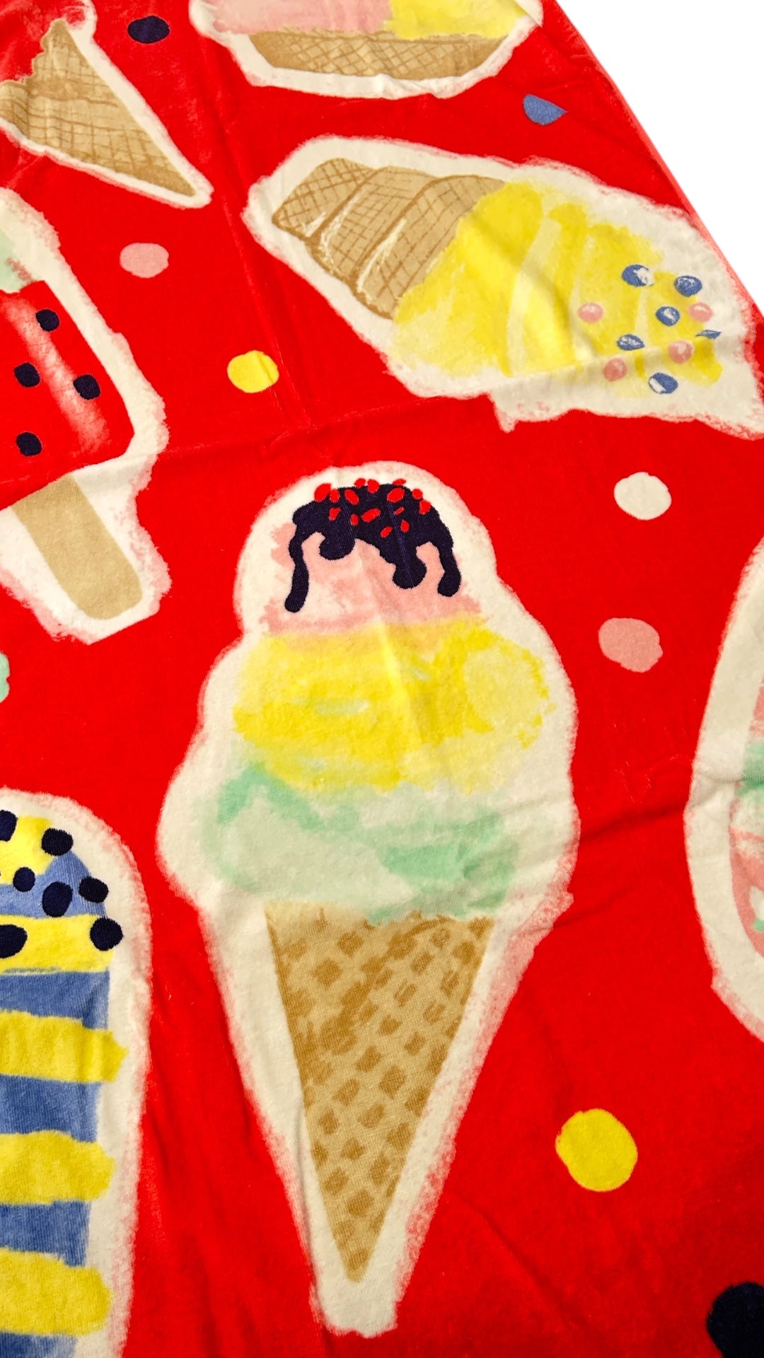 Telo mare ragazza / bambina gelati