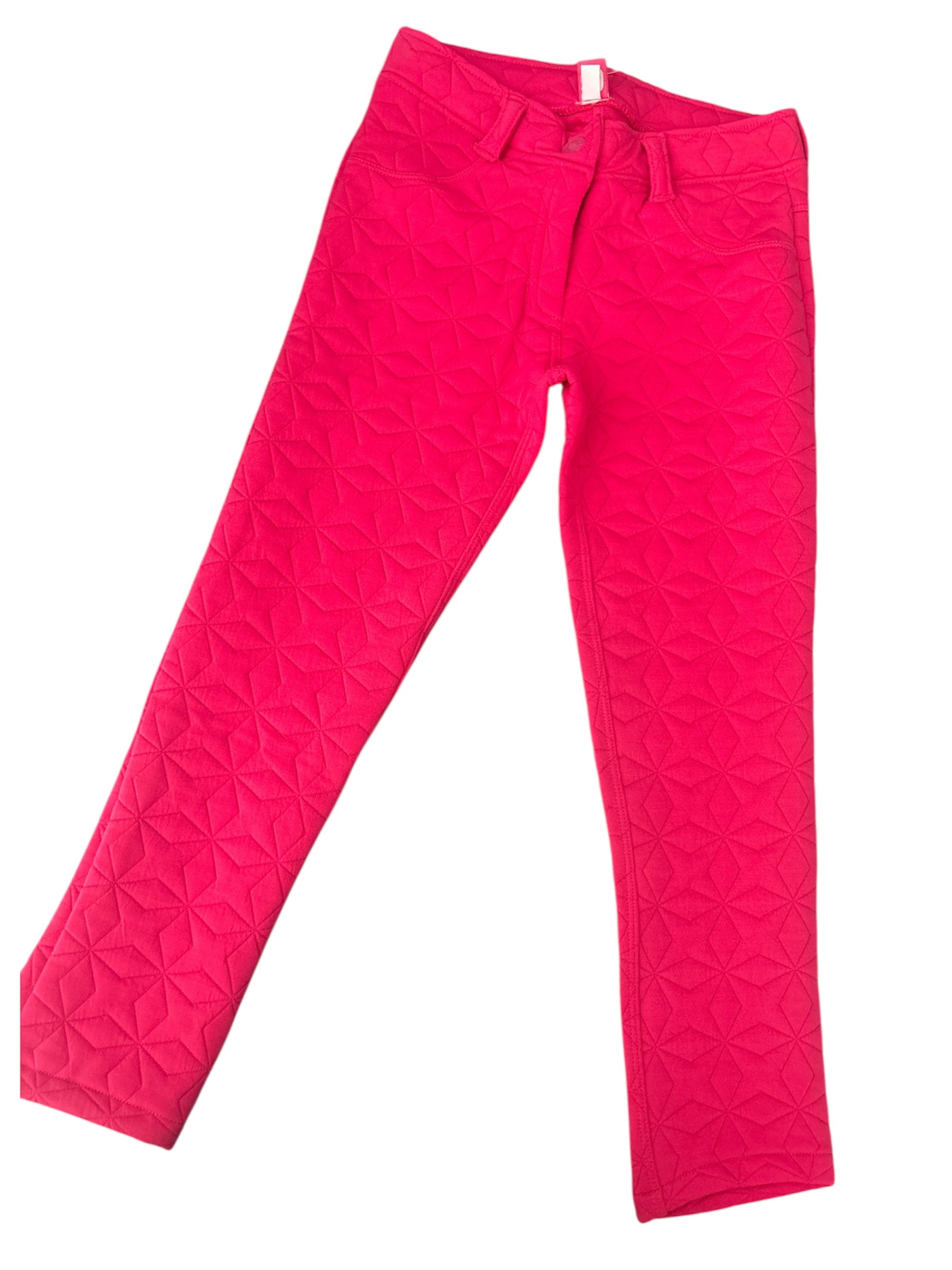 Pantaloni Fuxia trapuntati