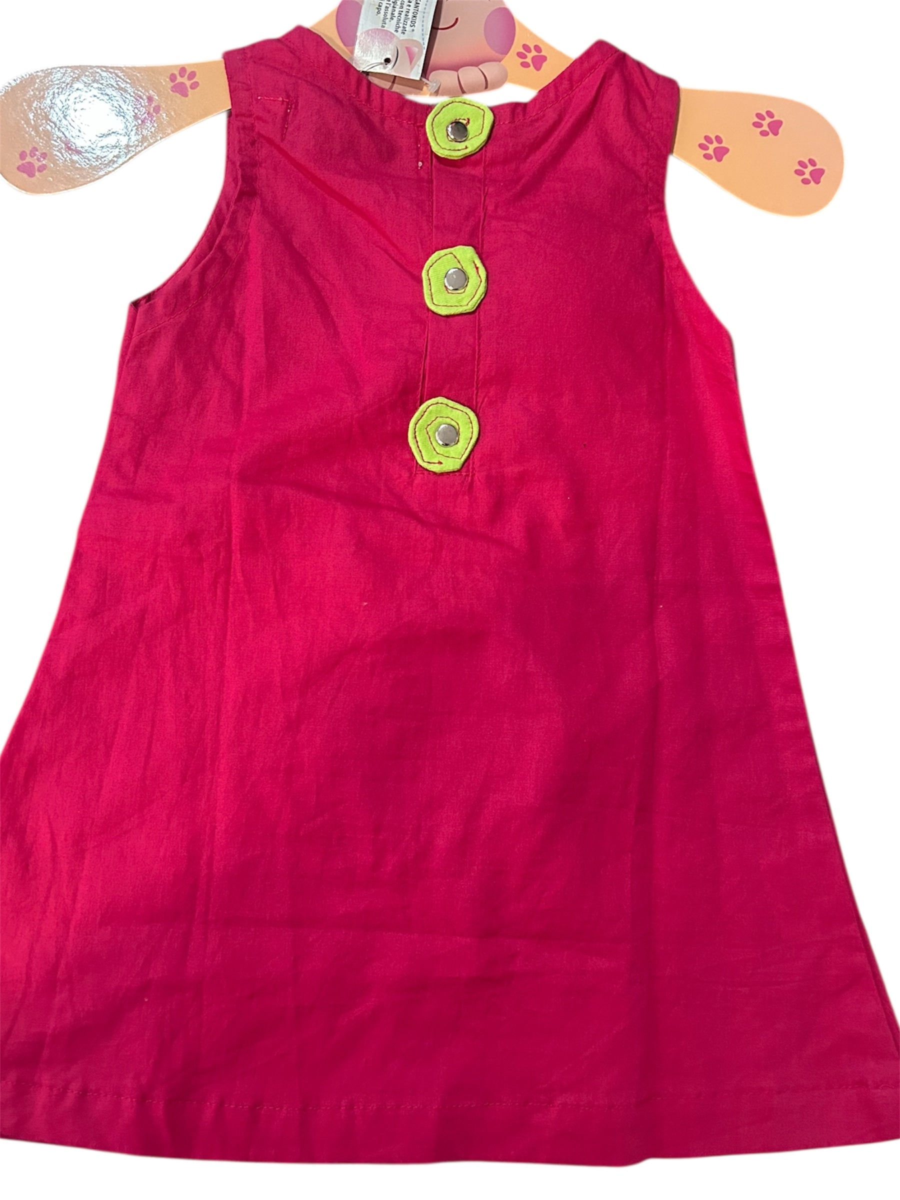 Abito lumache con zip borsetta