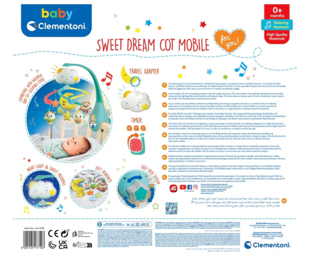 Giostrina Culla Clementoni