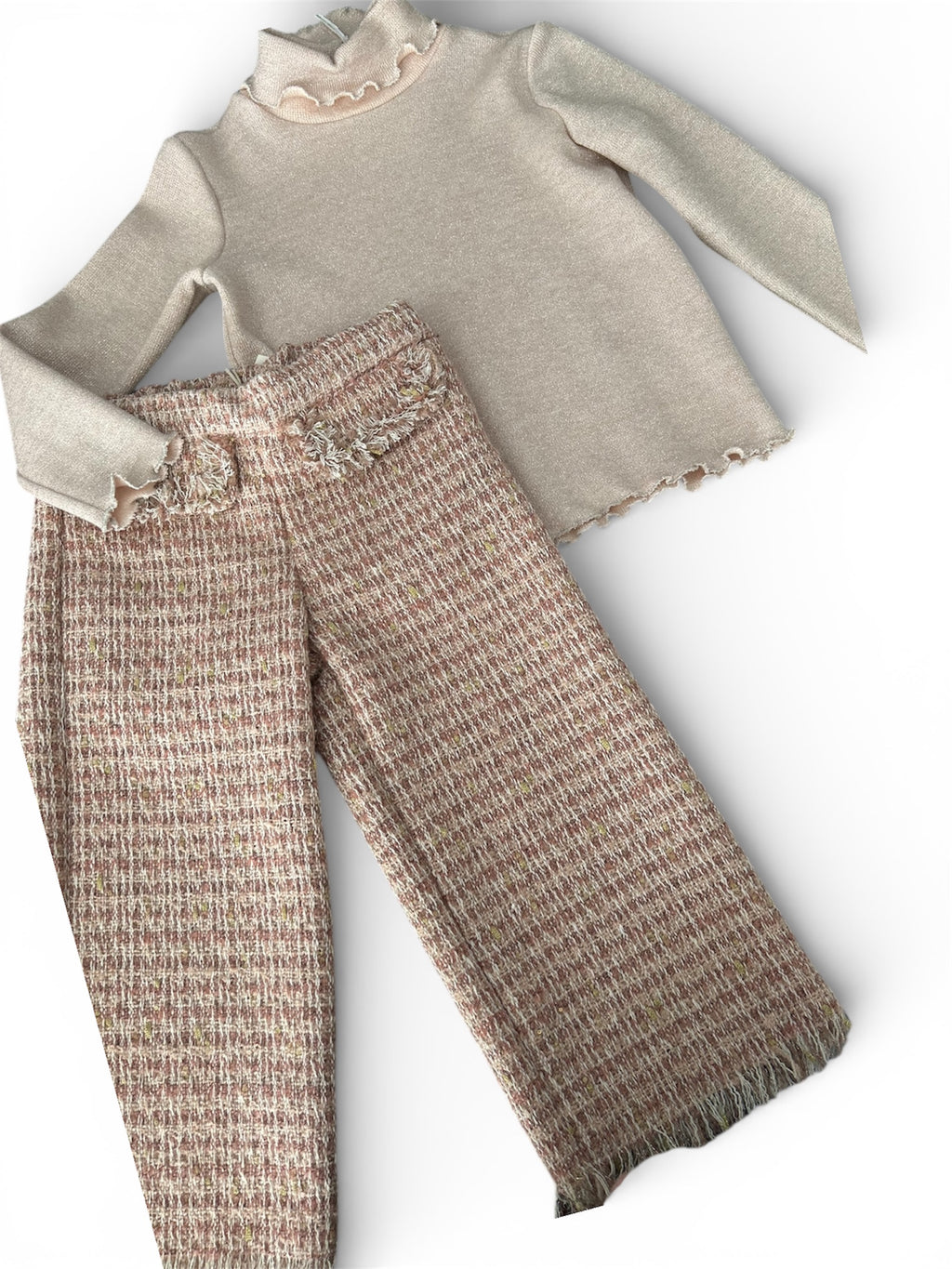 Completo in rosa bimba