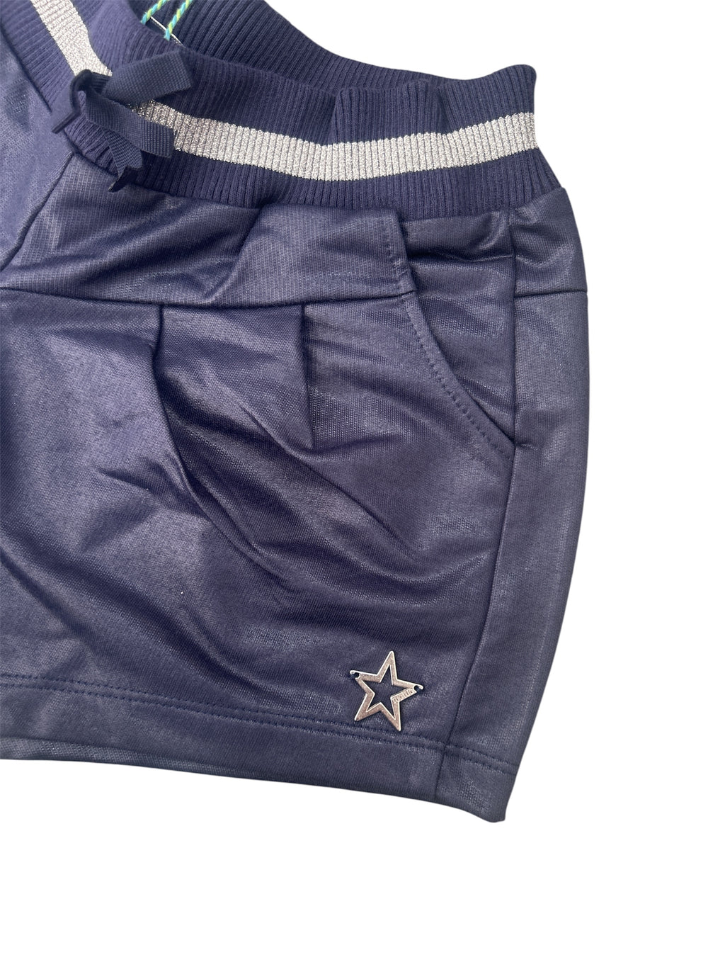 Bermuda in felpa, lucidi