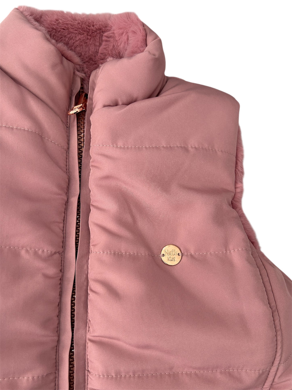 Smanicato /pelliccia ragazza Nath kids