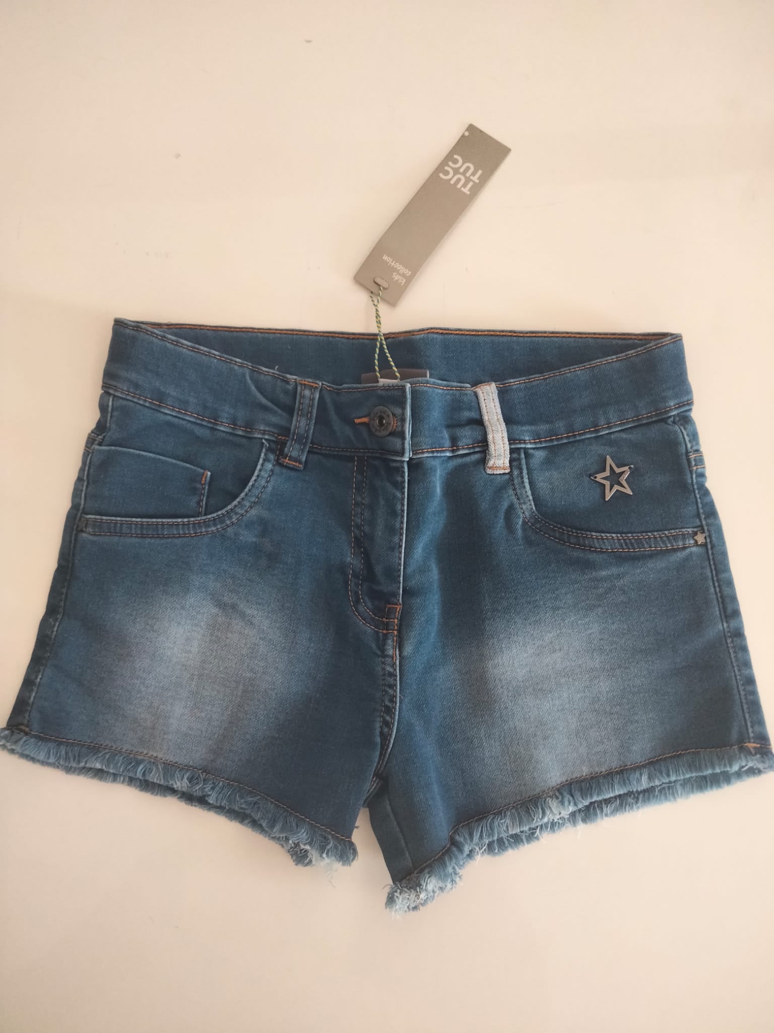 Pantaloncino in jeans