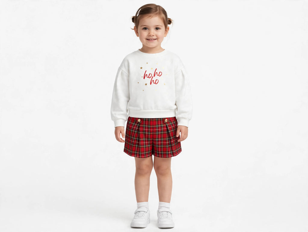 🎄❤️ IL PANTALONCINO DI NATALE PIÙ DOLCE  DA BAMBINA MONSURIRE-HANGAR93