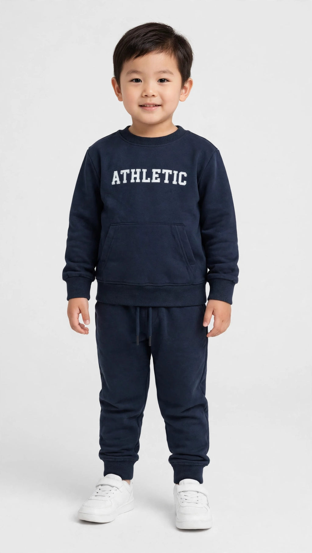 💙 TUTA ATHLETIC BLU NAVY DA BAMBINO E RAGAZZO MONSURIRE-HANGAR93