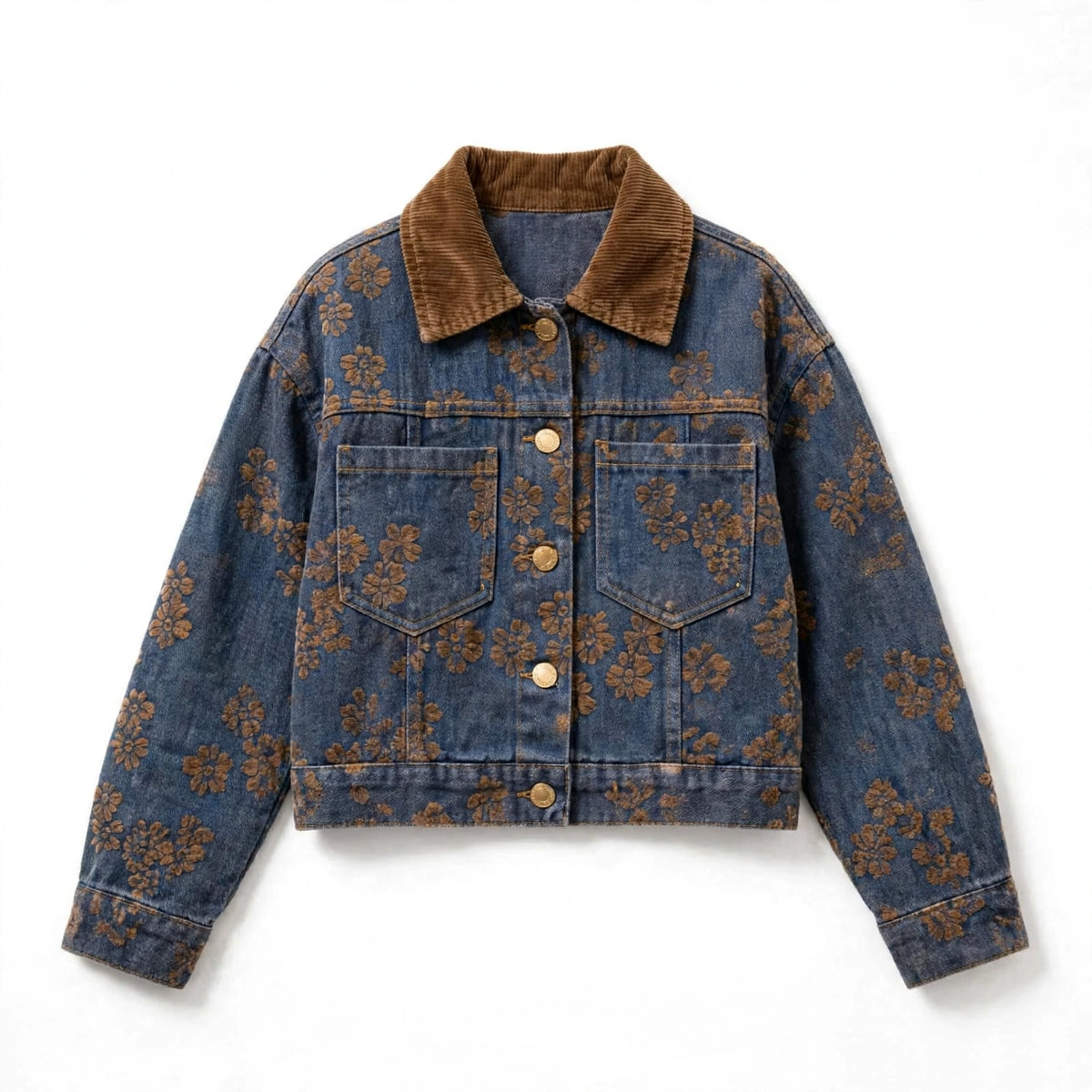 Completo 2 pezzi, Giacca crop + Jeans palazzo da ragazza PhardGirls