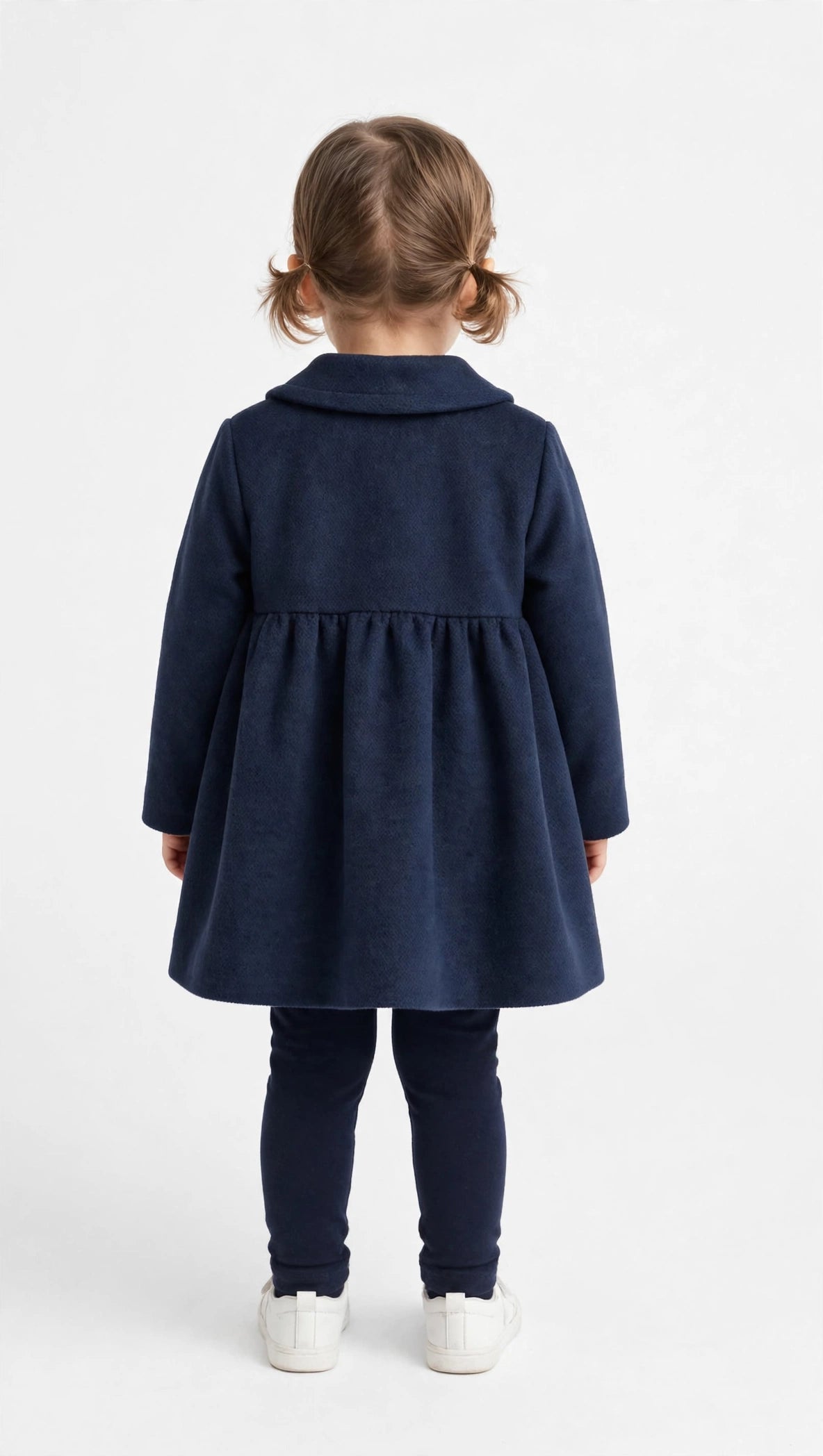 IL CAPPOTTINO BLU NAVY PIÙ ELEGANTE 💙 DA BAMBINA MONSURIRE-HANGAR93
